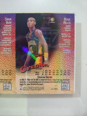1997-98 Topps Finest - Rare Gold Allen Iverson #320 Refractor /289