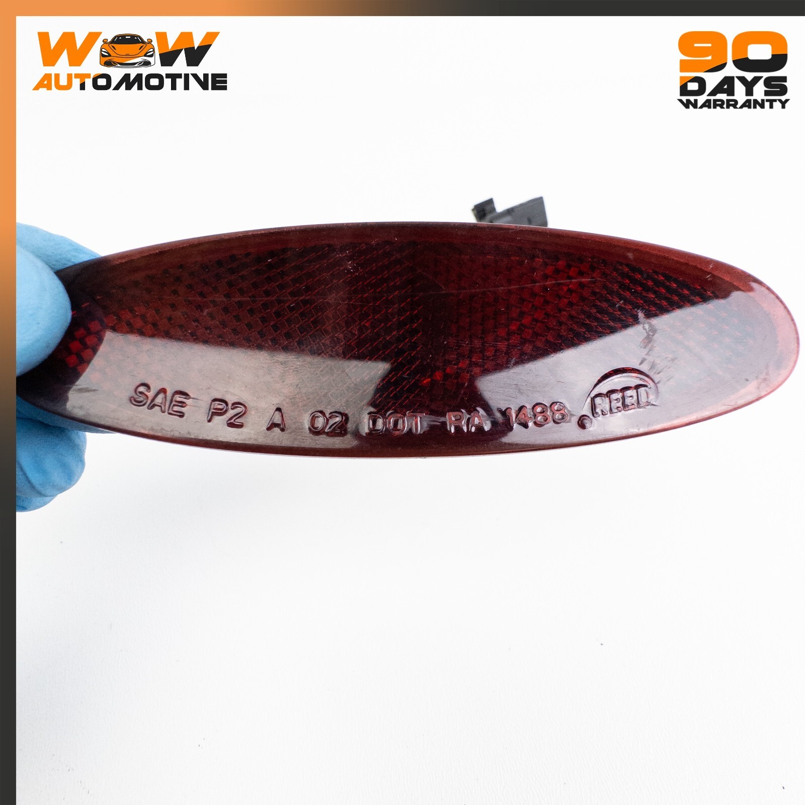 04-13 BENTLEY CONTINENTAL GT FLYING SPUR REAR LEFT DRIVER SIDE MARKER LIGHT OEM