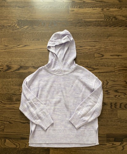 GAP Purple Space-dyed Cotton Hoodie. NWOT. Size Medium - Picture 2 of 6