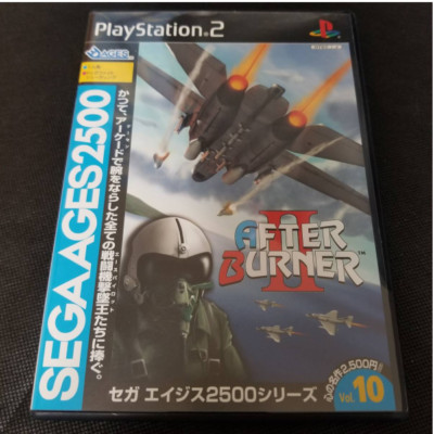 Sony Play Station 2 Sega Ages 2500 Series Vol 10 After Burner II 2 ps2 used JAPA