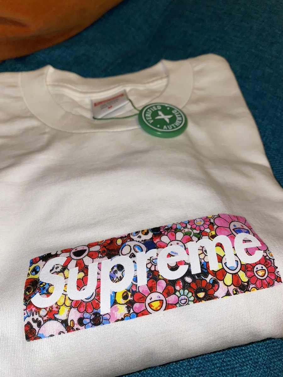 Supreme Takashi Murakami Relief Box Logo Tee Medium CONFIRMED ORDER