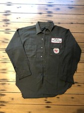Vintage CALTEX Work Shirt Uniform Lukes Dandenong MAN CAVE GARAGENALIA
