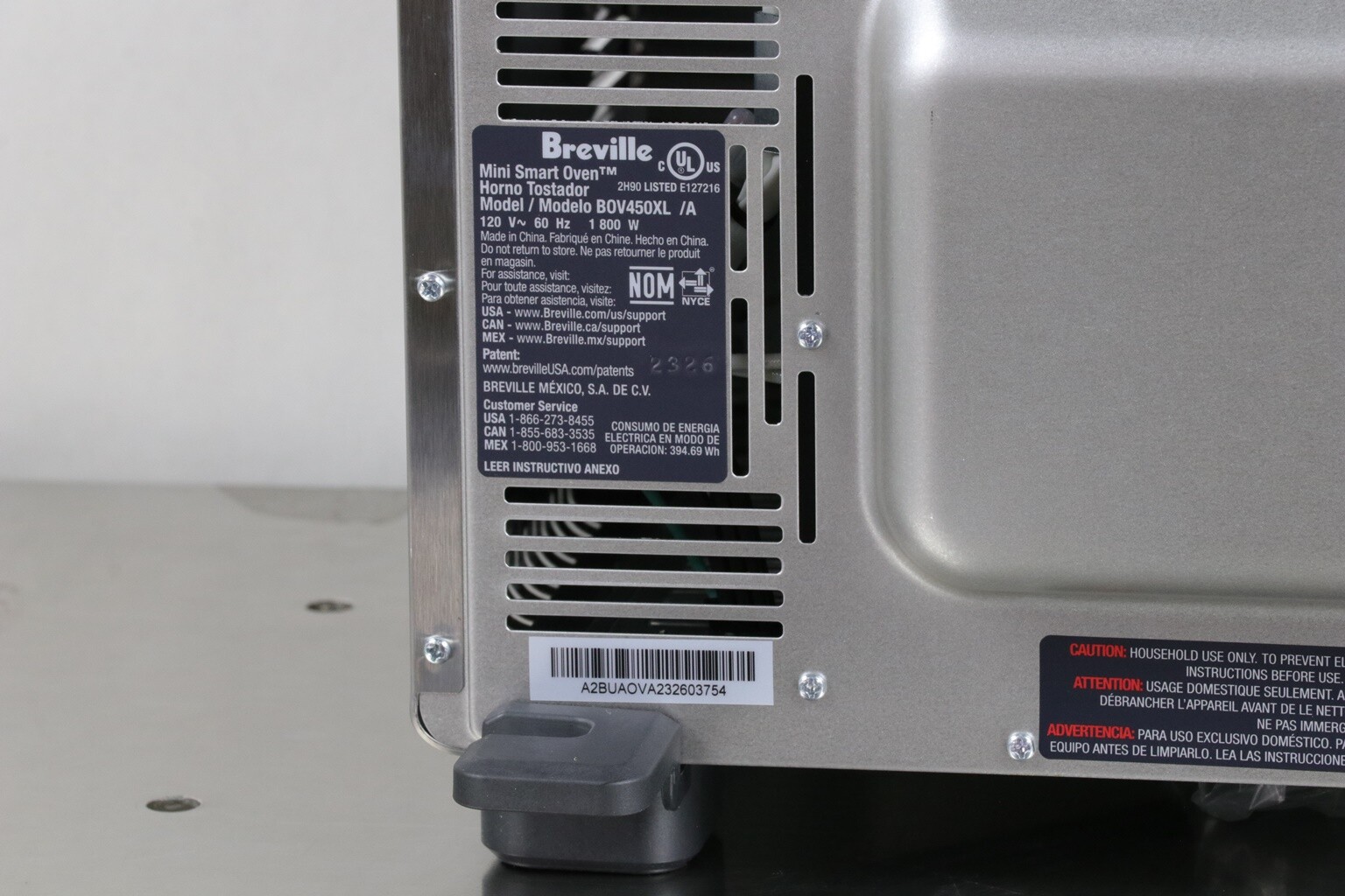 BREVILLE MINI SMART OVEN BOV450XL SILVER NEW OPEN BOX eBay