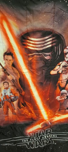 The Force Awakens full size reversible comforter Star Wars Disney - 第 3/6 張圖片