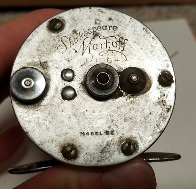 Moulinet De Pêche Vintage Shakespeare Marhoff GE 1964 - Neuf Avec Ligne USA