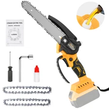 Cordless Mini Chainsaw 8 inch for Dewalt 20V Max Powered Wood Cutter NO Battery