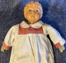 30 s 11 German Celluloid Doll With Cutest Outfit