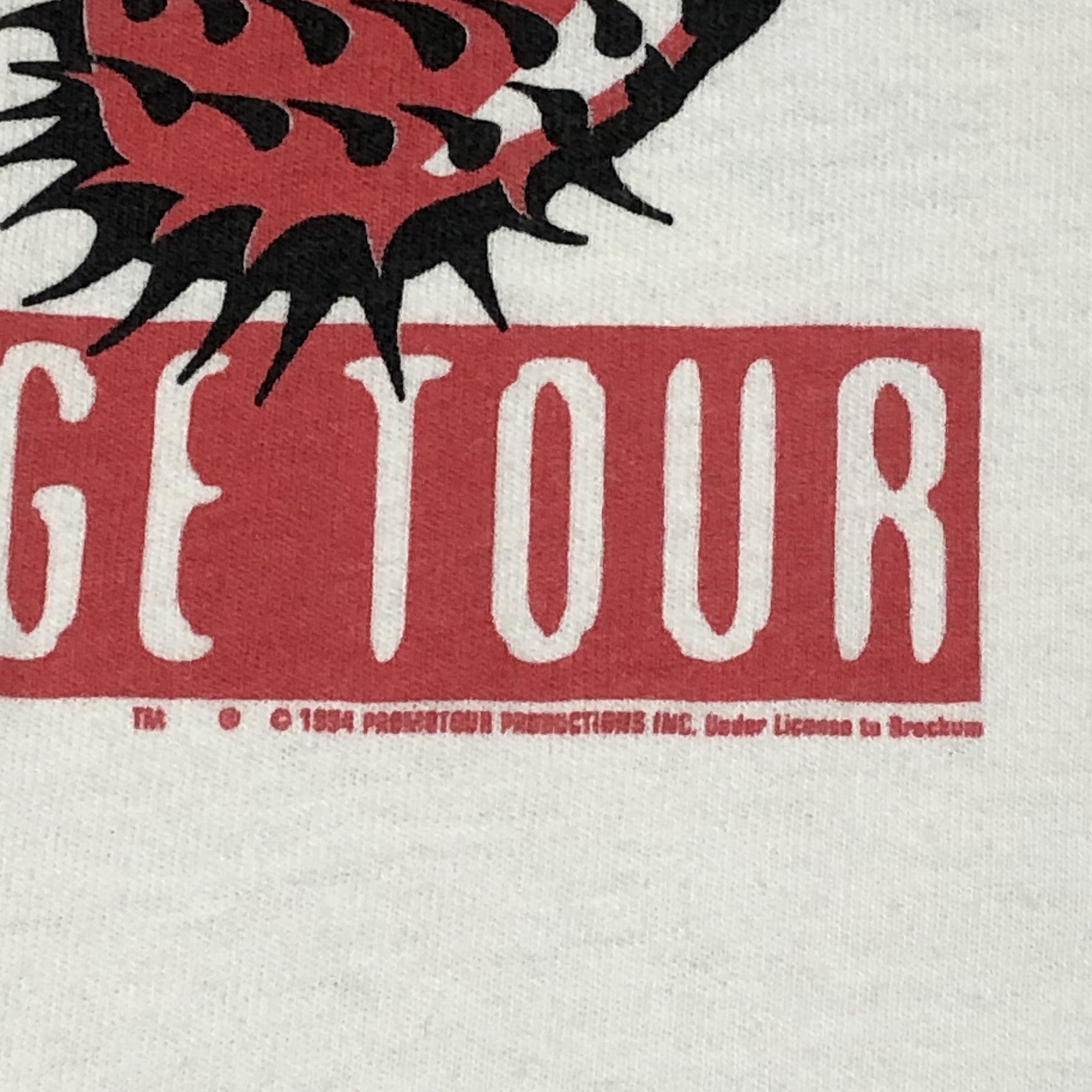 Vintage Rolling Stone Voodoo Lounge Tour Flags Made In The USA 94/95