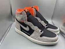air jordan 1 orange grey