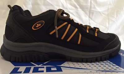 Lico River, Herren Wanderschuhe schwarz / orange UK 5 / EU 38