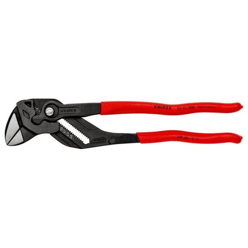 Pince-clé 300 mm Knipex réglable en acier forgé pour chantiers