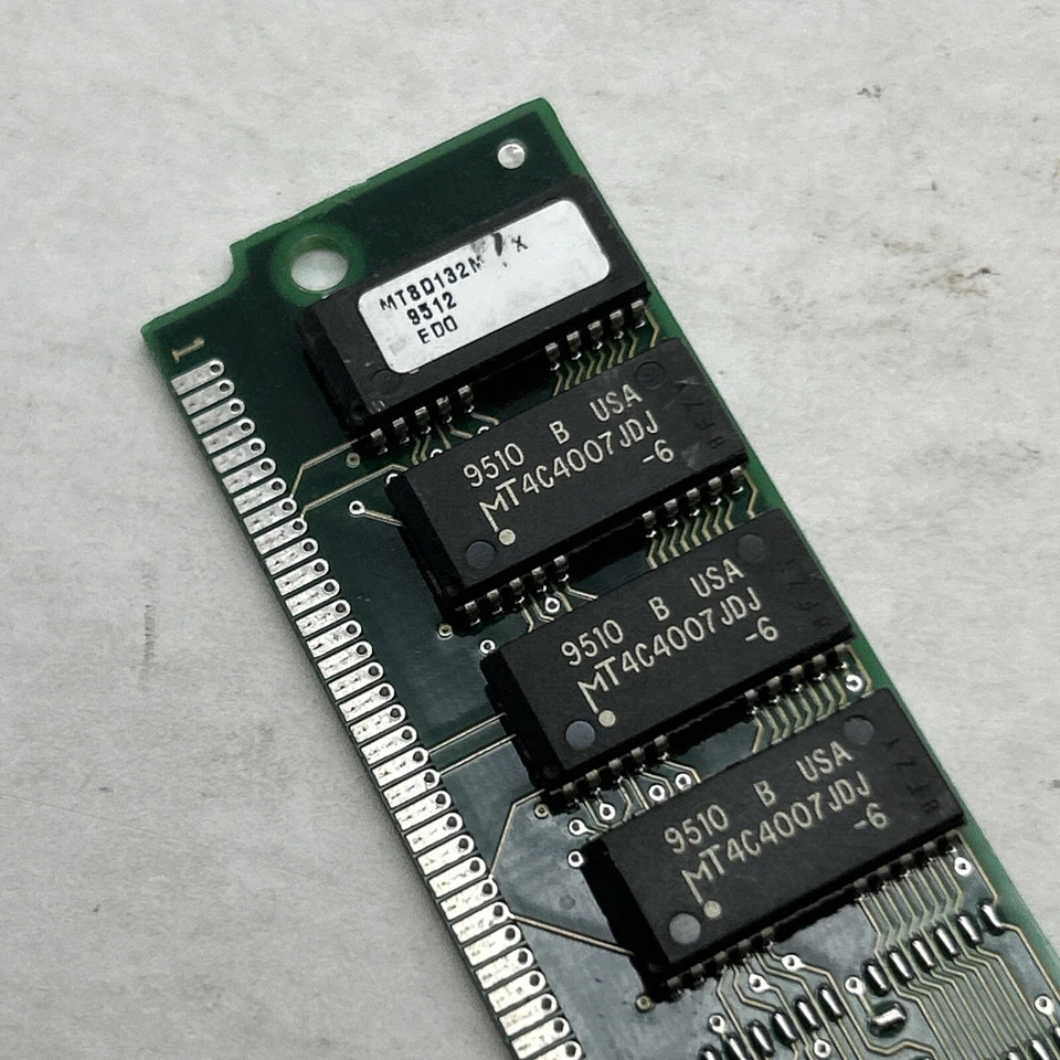 4MB EDO Non-Parity 60NS SIMM 72-PIN 5V 1X32 PC MAC Unix Printer Apple 2/8 chip - Image 3 of 4