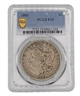 1882 P Morgan Dollar PCGS Graded F15
