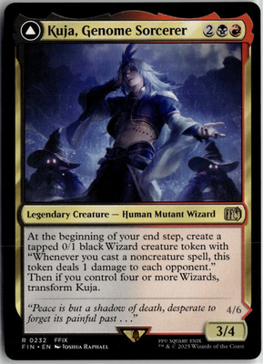 Kuja Genome Sorcerer 0232 Final Fantasy FF MTG Magic The Gathering Card NM