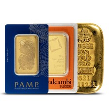 50 Gram Gold Bar (Varied Condition, Any Mint) Random Brand 4561.05 per troy oz