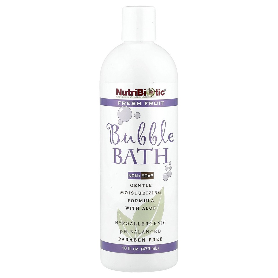 Bubble Bath, Non-Soap, Fresh Fruit, 16 fl oz (473 ml)
