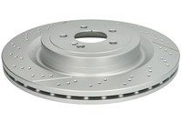 Bremsscheiben Hinten Vorne Gelocht/Innenbel. BelüFtet FüR Mercedes-Benz Gt