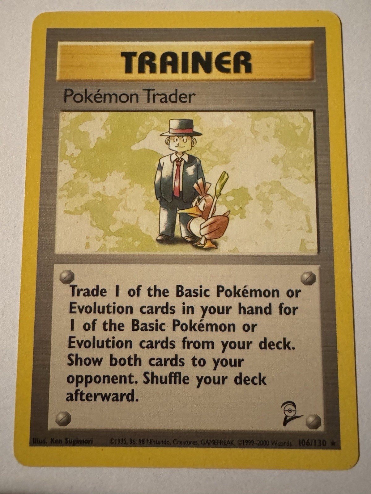 Pokemon Trader - 106/130 - Pokemon Base Set 2 - Regular - NM