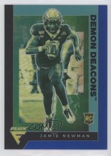 2021 Panini Chronicles Draft Picks Flux Blue 73/99 Jamie Newman #247 ni4