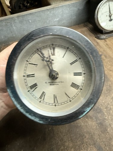 Vintage Old E Howard & Co Boston Nautical Marine Boat Ship Deck Clock Parts USA - Picture 2 of 14