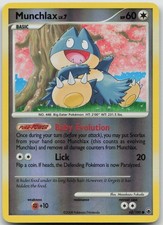 Munchlax 68/100 Reverse Holo Majestic Dawn 2008 Pokemon Card LP-NM