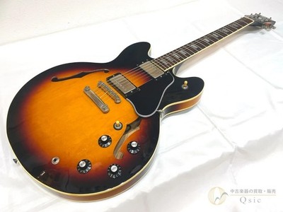 Greco SA-700 Sunburst 1982 Semi Hollow Body Electric Guitar Made in Japan