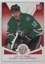 2013 Totally Certified Rookie Mirror Platinum Red 14/25 Alex Chiasson #215 3b8