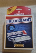 HOHNER - 1501BX - Blues Band Harmonica, Key of C - Chrome