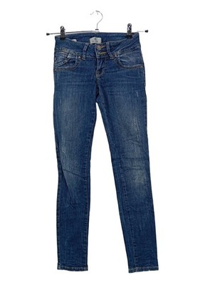 LTB Skinny Jeans Damen Jeans Gr. DE 30 blau Casual-Look