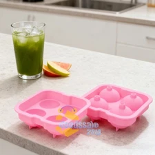 4.5cm ICE Ball Maker Round Sphere Tray Mold Cube Whiskey Ball Cocktails Silicone