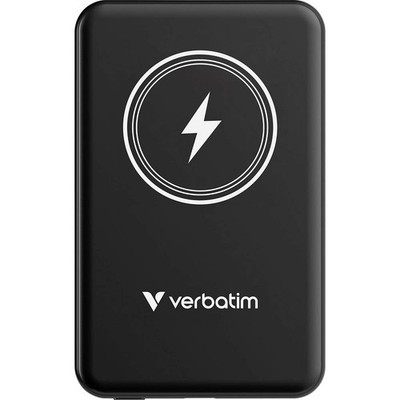Verbatim Charge 'n' Go Magnetic Wireless Powerbank 5000 mAh Fast Charge, Quick