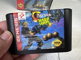 Sega GENESIS Authentic CONTRA HARD CORPS CIB read