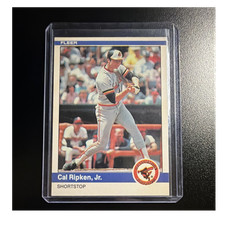 Fleer 1984 Fleer Cal Ripken Jr. #17 Baltimore Orioles Baseball Card MLB