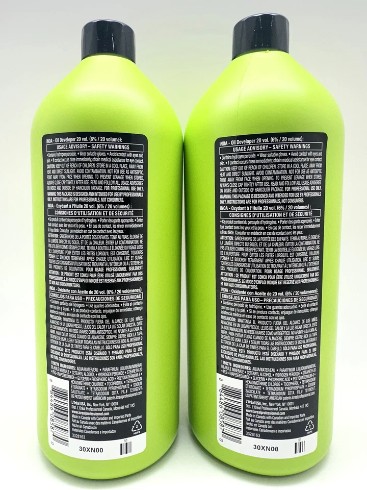 Loreal Inoa Rich Developer 20 volumen 32 oz PACK DE 2 Foto 2 de 3