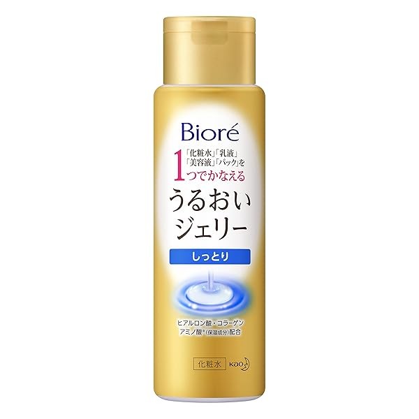 KAO Japan Biore Uruoi Jelly 4in1 Daily Face Lotion Toner Moisture 180ml