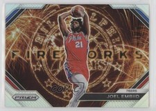 2023-24 Panini Prizm Fireworks Silver Prizm Joel Embiid #13 0i39