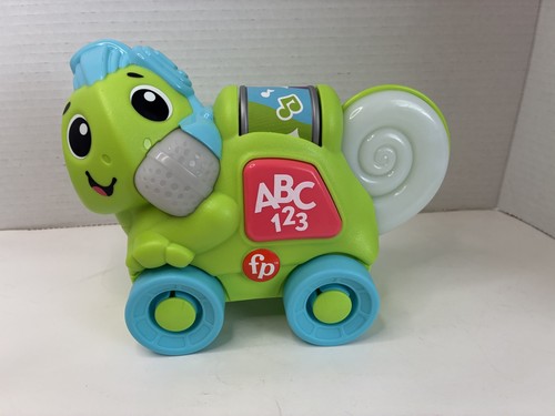 Fisher Price Link Squad Crawl 'n Colors Chameleon learning toy