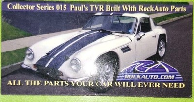 Rock Auto Parts Collector Series Magnet #015 Paul's TVR