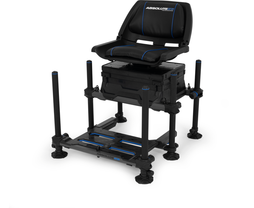 Preston Absolute 5G 360 Seatbox - Coarse Match Fishing Seatbox - Free Delivery - Image 2