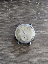 Vintage Universal Geneve Caliber 1200 Jumbo Watch RUNNING / KEEPS TIME Parts