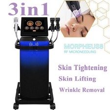 3IN1 Facial Skin Tightening Morpheus Wrinkle Removal R F M8 Tightening Machine
