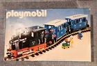 Playmobil Vintage 1984 Geobra Model 4000 Electric Train Track Set Blue Cars Rare