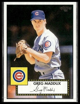 Greg Maddux #DF13 2006 Topps '52 Rookies Chicago Cubs