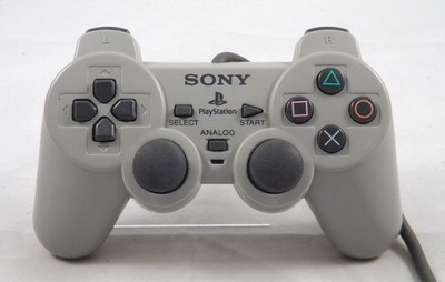 Original Sony PlayStation 1 Controller (Dualshock) Grau PS1 (Dualshock) Grau PS1
