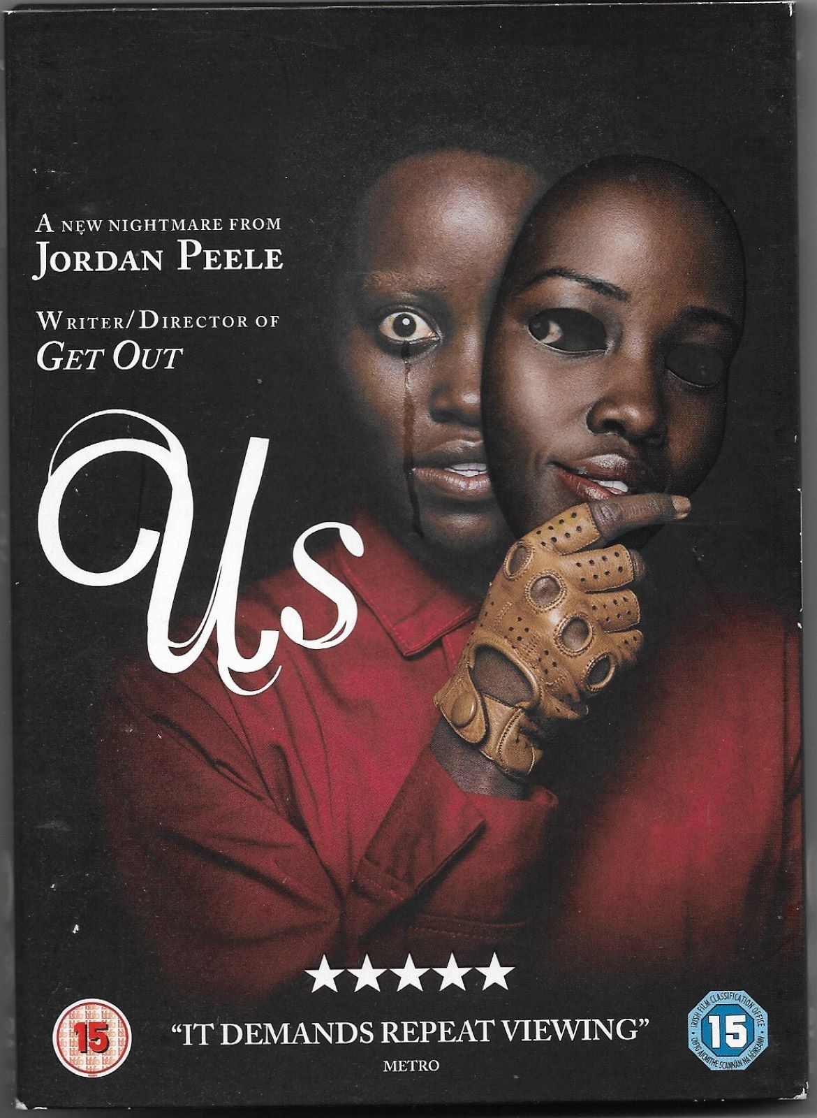 Us SLIPCASE DVD POSTED 48 HOURS TRACKED
