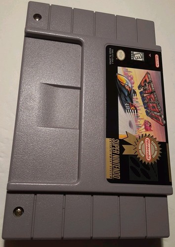 F-ZERO Super Nintendo Cartridge Only Players Choice Version Used Tested Nice - Picture 24 of 24