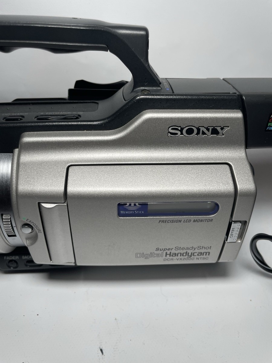 Sony DCR-VX2000 Camcorder - Metallic silver for sale online | eBay