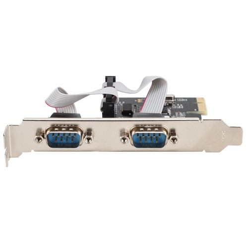 Pci-E Pci Express To Dual Serial Db9 Rs232 2 Port Controller Adapter Card ND - Picture 6 of 7