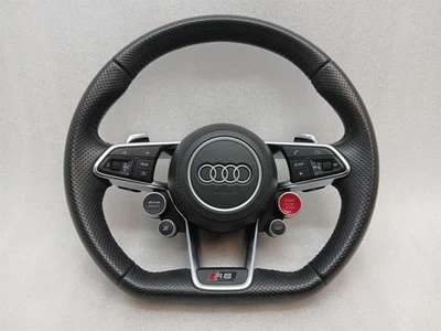 AUDI R8 4S AWD PERFORMANCE LEATHER Steering Wheel 4S0419091E Lenkrad LEDER - Bild 1 von 4