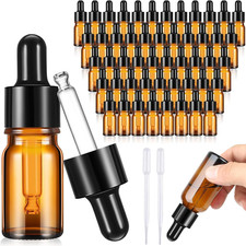 Bottiglie Contagocce 10Ml 23Pcs Ambrato Bottiglie Contagocce Sicuro Flacone Cont